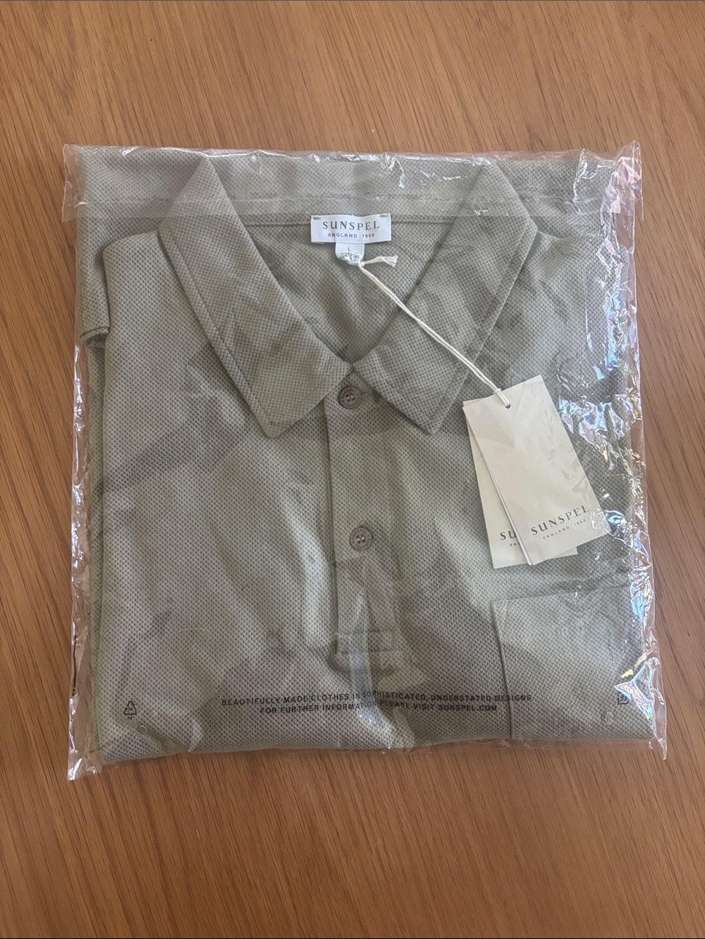 Sunspel Riviera Polo (Never Worn) - Pistachio - Large